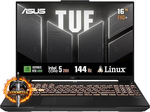 Notebook ASUS TUF Gaming F16 RTX 4050