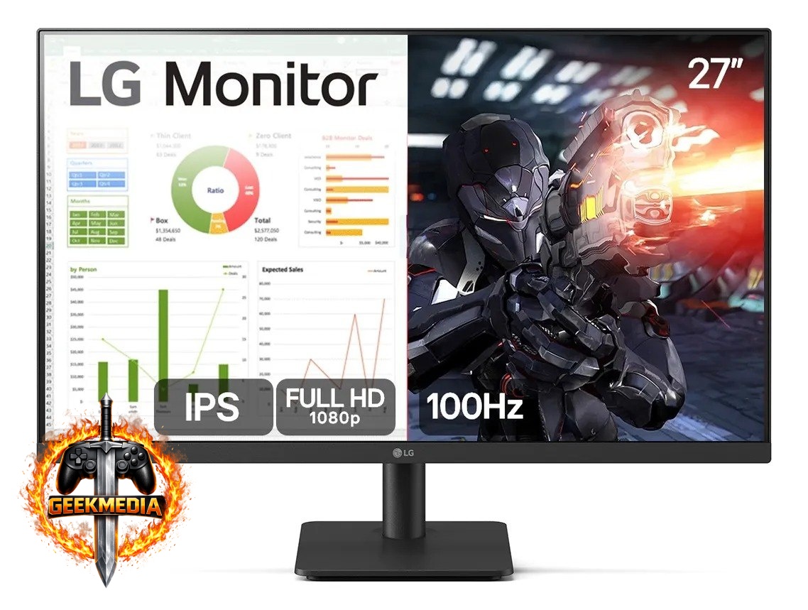 Monitor LG 27MS500 27 Polegadas IPS 100Hz