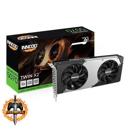 Placa de Vídeo Geforce RTX 5070 Twin X2 12GB GDDR7