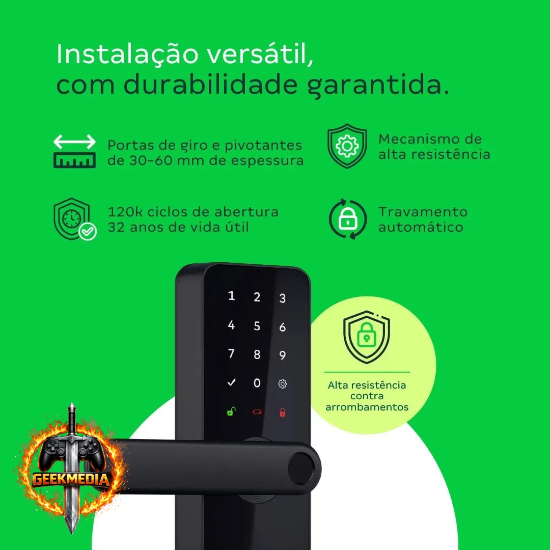 Fechadura Inteligente Intelbras MFR 3000 V