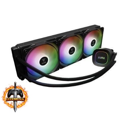 Water Cooler Gamdias Aura Gl360 Lite Preto ARGB