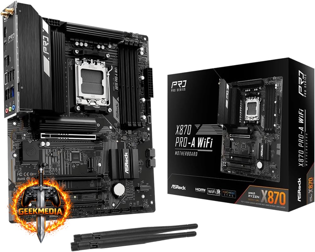 ASRock Placa-mãe X870 Pro-A WiFi ATX