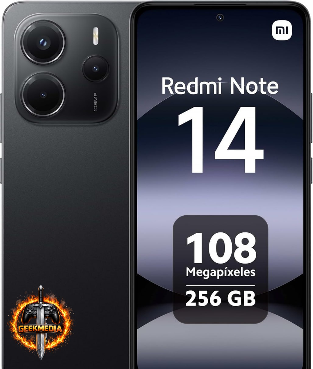 Smartphone Xiaomi Redmi Note 14 Midnight Black 256GB