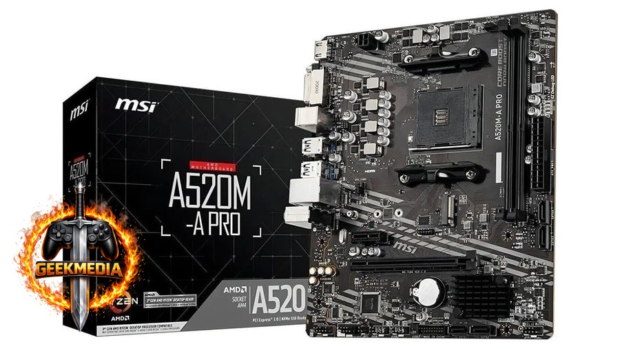 Placa Mãe MSI A520M-a Pro
