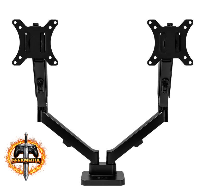 Suporte Articulado Para Dois Monitores Zinnia Nimbo 210
