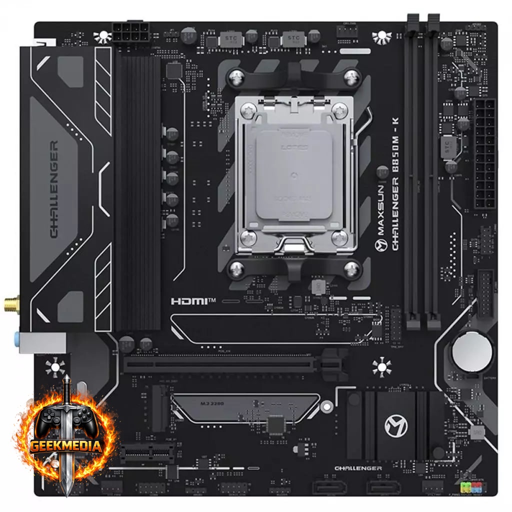 Placa Mãe Maxsun Challenger B850M-K WIFI