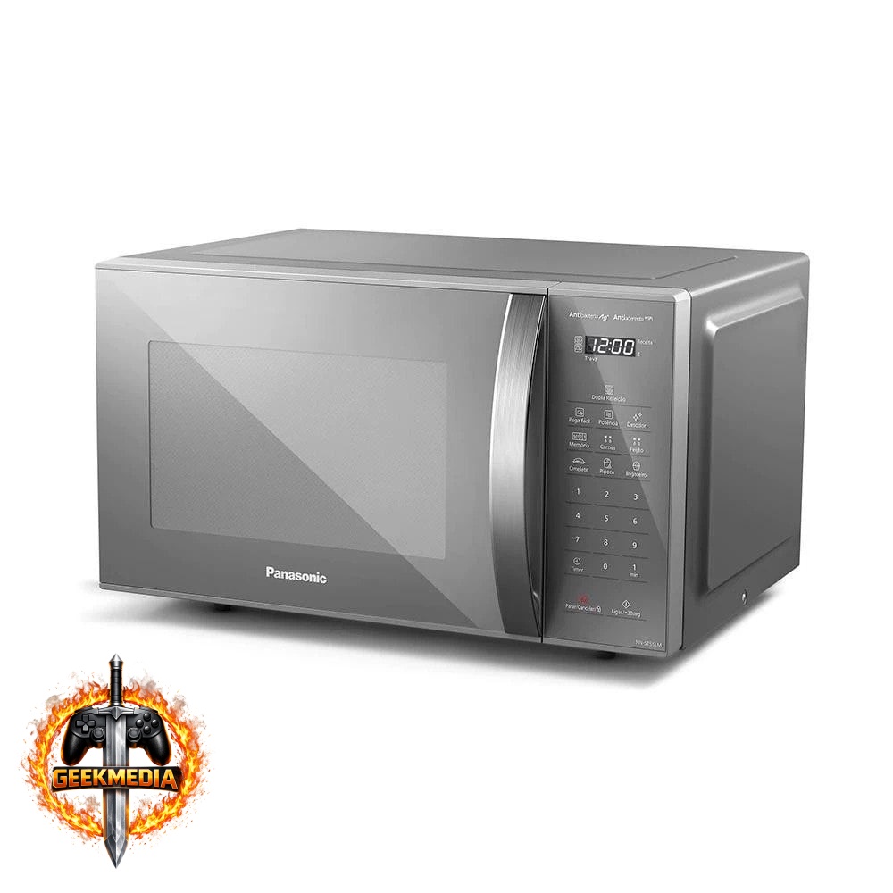 Micro-ondas Panasonic 27L Prata 220v