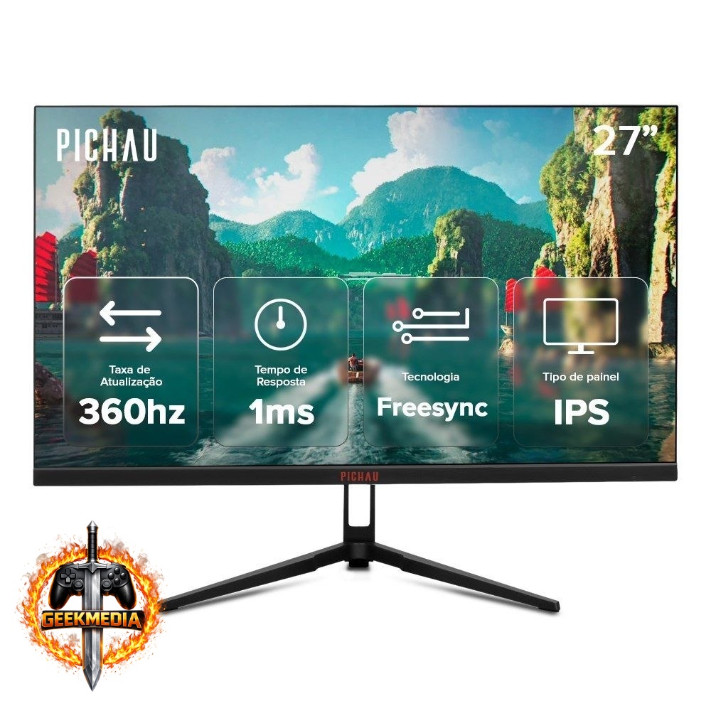 Monitor Gamer Pichau Nexus S362 27 Pol IPS FHD 360Hz