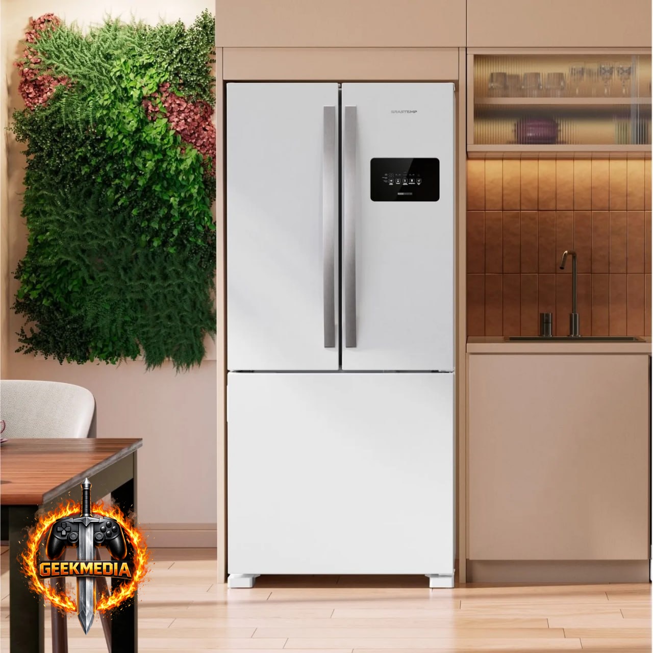 Refrigerador Brastemp French Door 559L Frost Free Inverter