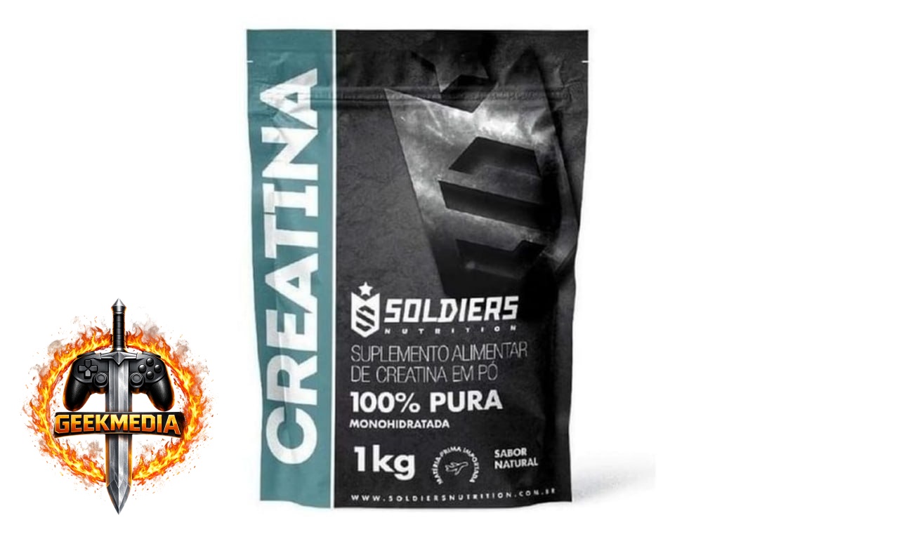 Creatina Soldiers Nutrition 1kg - Suplemento Fitness