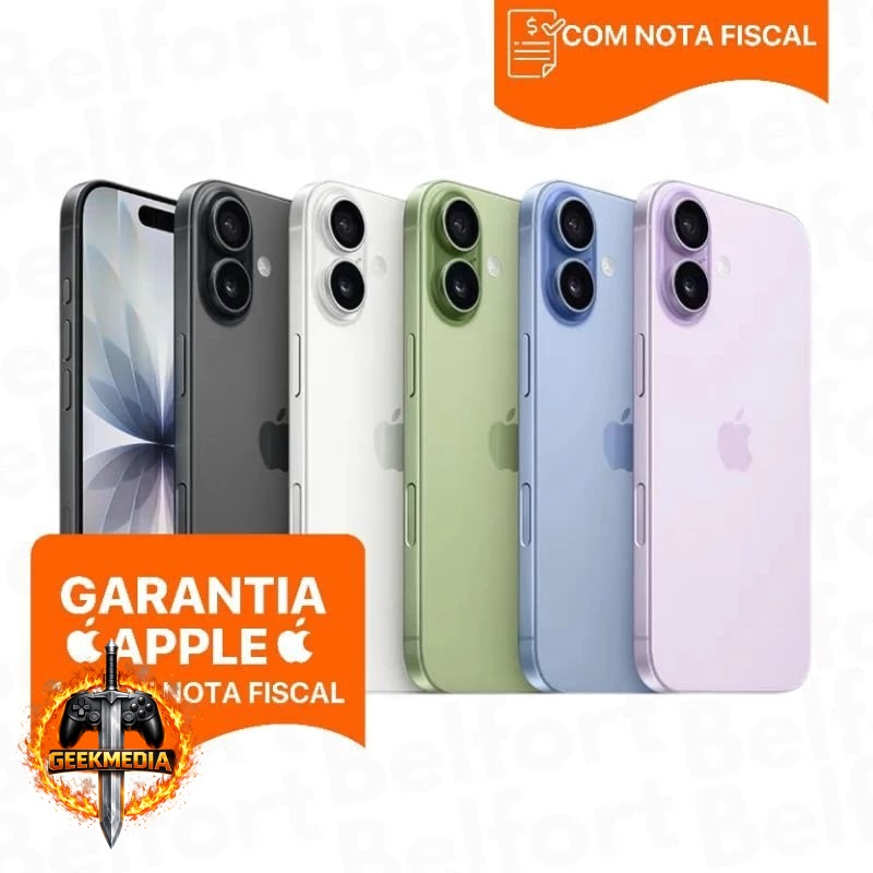 iPhone 17 256GB 5G 6.3 polegadas