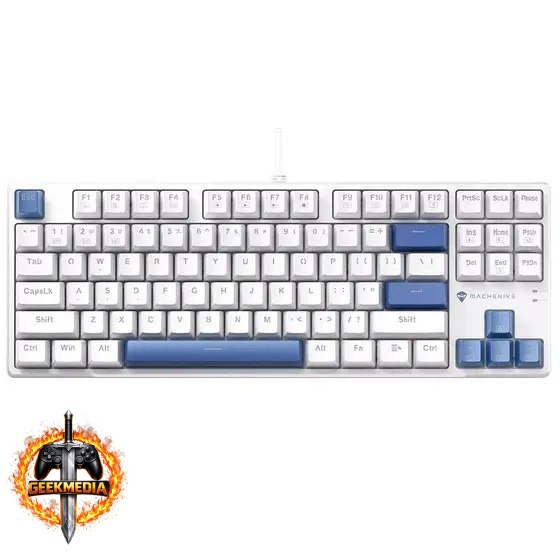 Teclado Mecânico Gamer Machenike K500B-B87 RGB