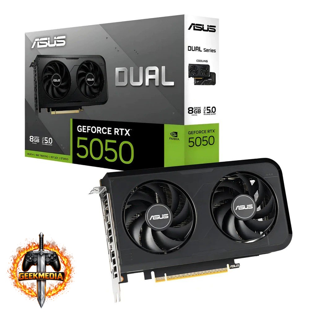 Placa de Vídeo ASUS RTX 5050 Dual OC 8GB
