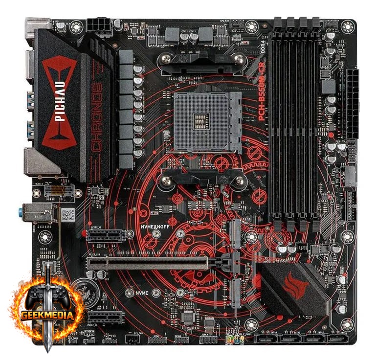 Placa Mãe Pichau Chronos B550M-CR