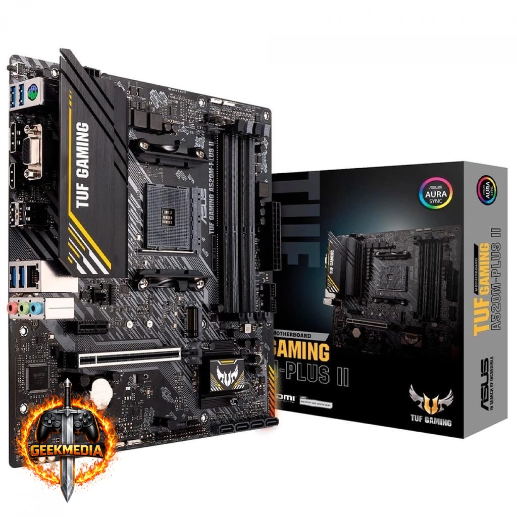 Placa Mãe Asus TUF Gaming A520M-PLUS II