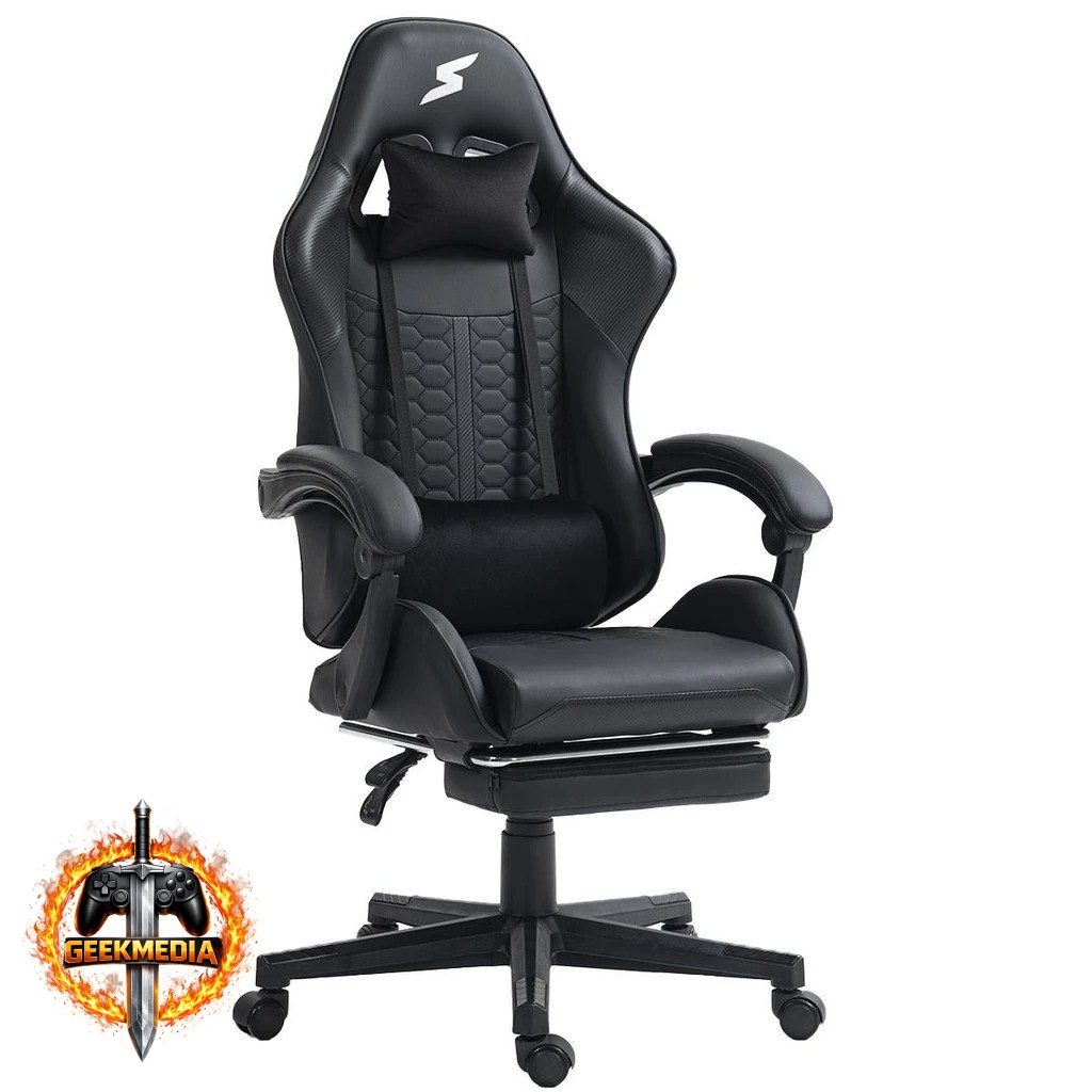 Cadeira Gamer SuperFrame Rocket Preto