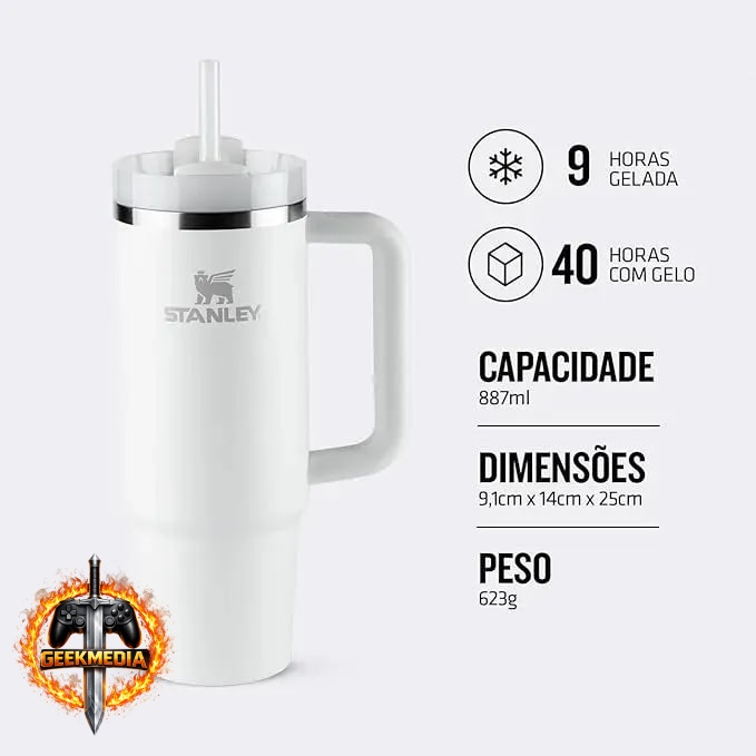 Stanley Quencher Frost 887ml - Copo Térmico