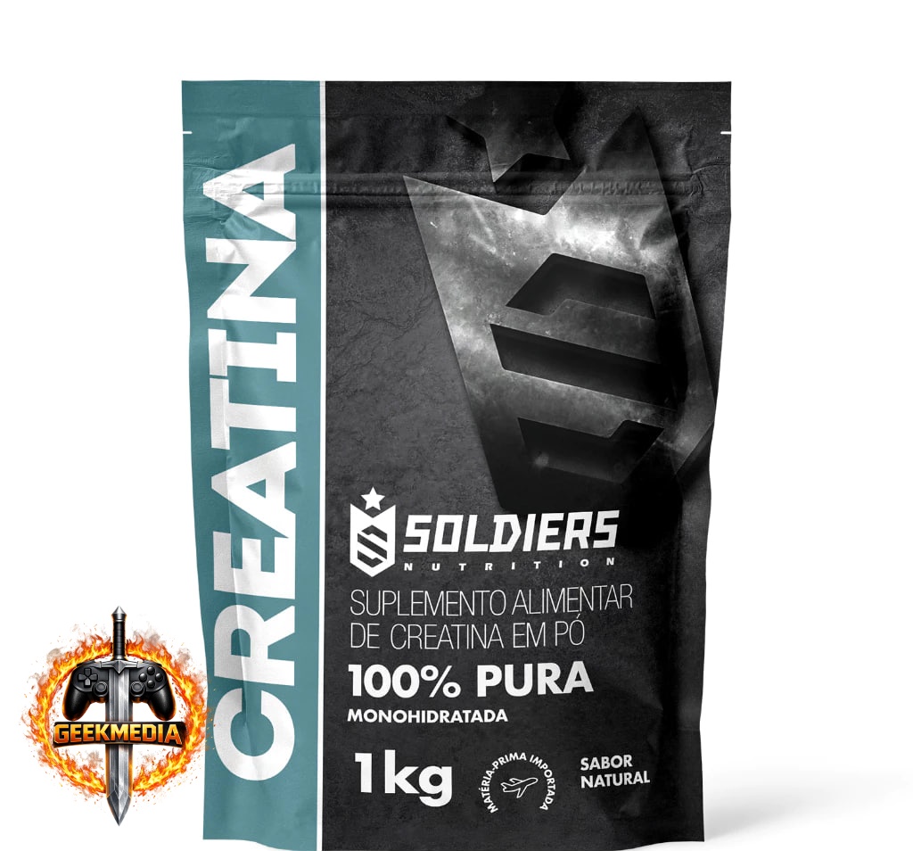 Creatina Monohidratada Soldiers 1kg