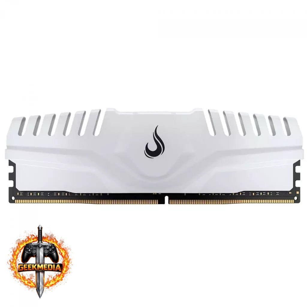 Memória DDR4 Rise Mode Z 16GB 3200MHz Branco