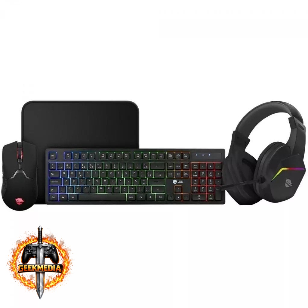 Combo Gamer Ninja Squad 4 em 1