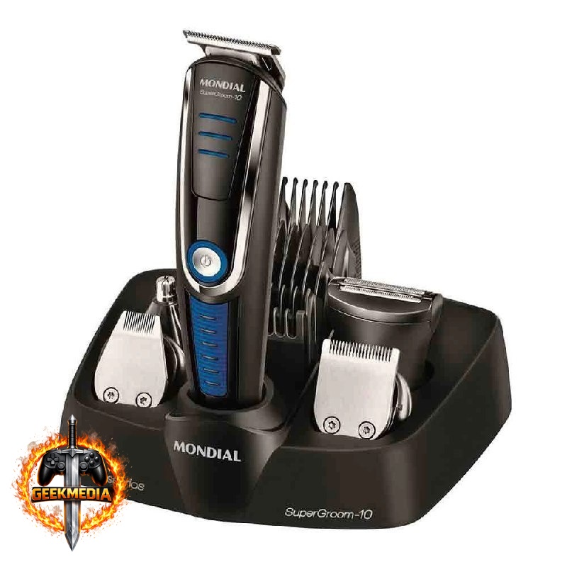Aparador de Pelos Mondial Super Groom 10 em 1 BG-03
