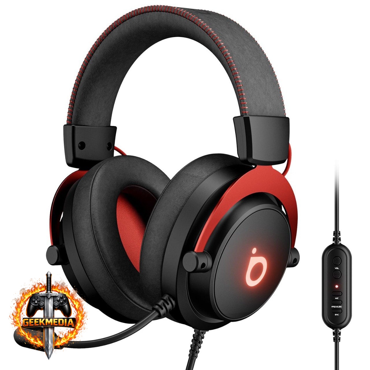 Headset Gamer Basike Ba-FON340 7.1 USB P2