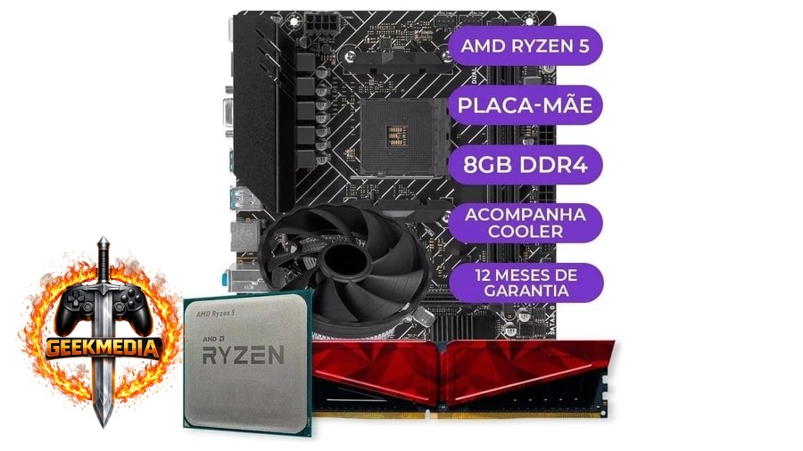 Kit Upgrade Gamer AMD Ryzen 5 3400G