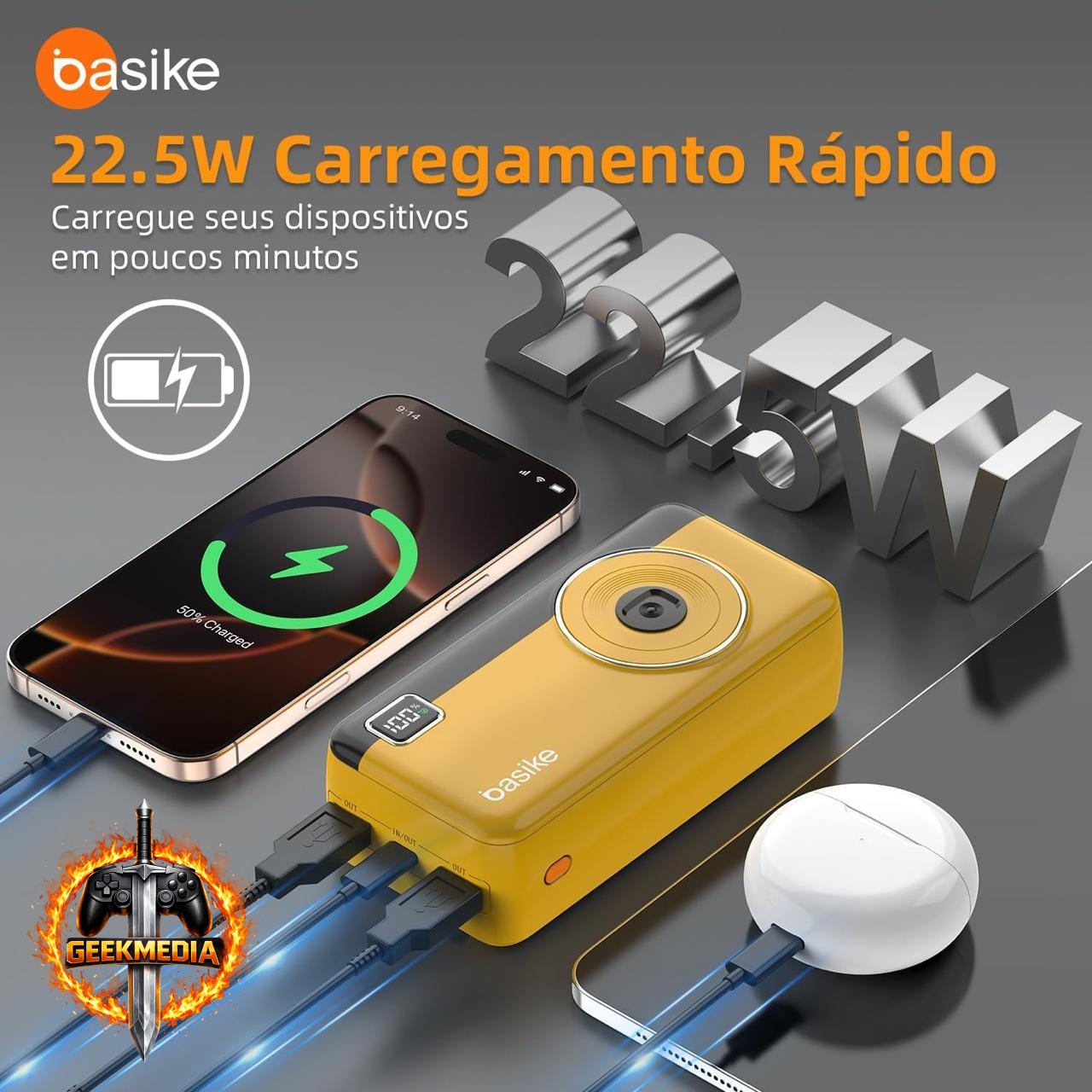 Power Bank Basike 30000mAh 22.5W