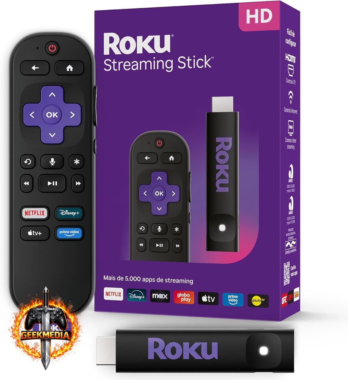 Roku Streaming Stick HD 2025