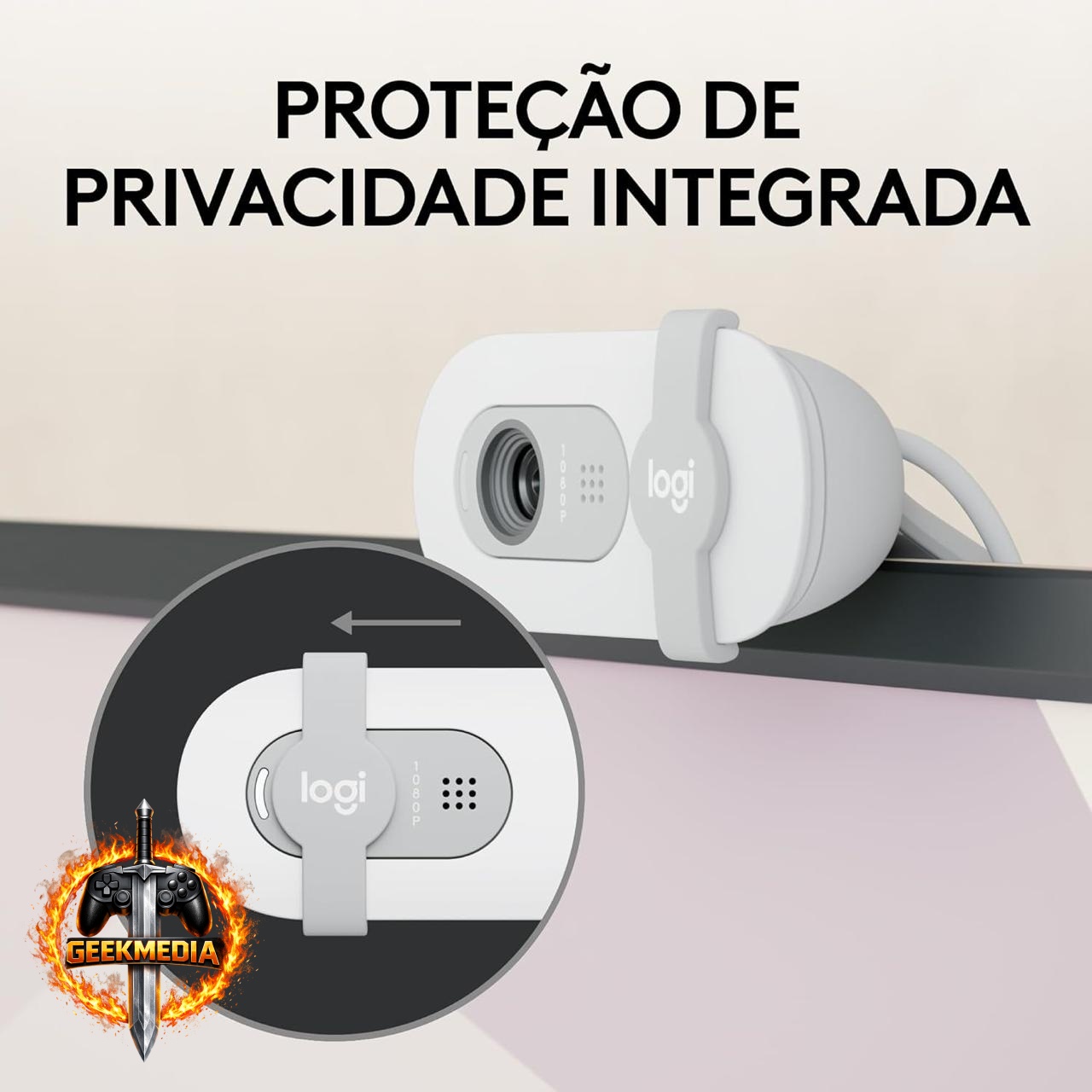 Webcam Logitech Brio 100 Full HD