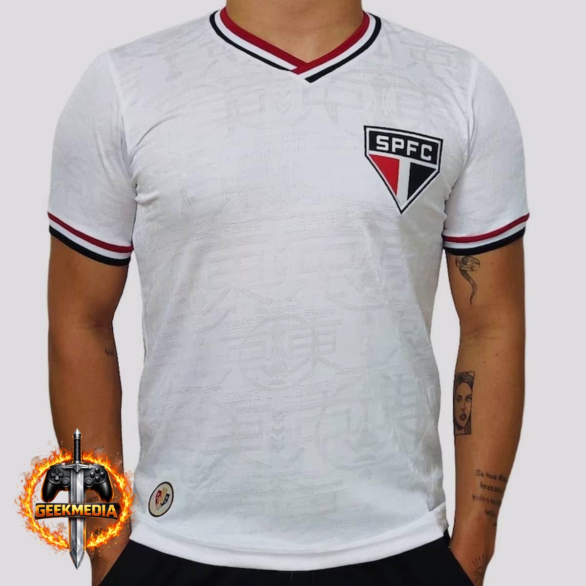 Camisa São Paulo Tokyo 1993 Jacquard Temático