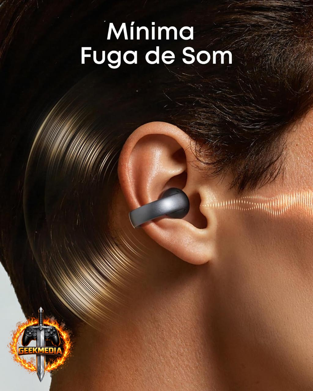 Fone de Ouvido Soundcore AeroClip Bluetooth Aberto