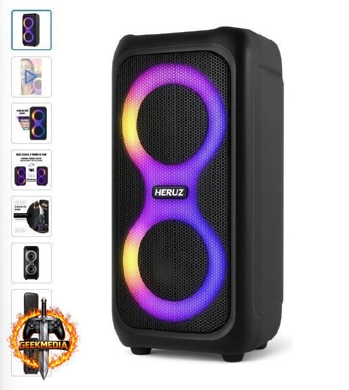 Caixa de Som Bluetooth Heruz