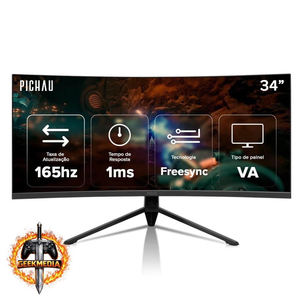Monitor Gamer Pichau Nexus 34 GO