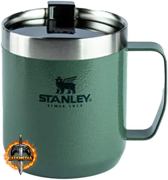 Caneca Stanley de Campismo Clássica 350ml Hammertone Green