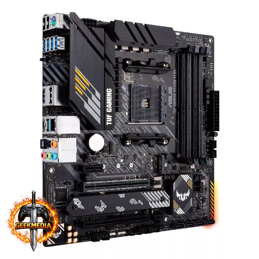 Placa-Mãe AMD AM4 Asus TUF GAMING B550M-Plus