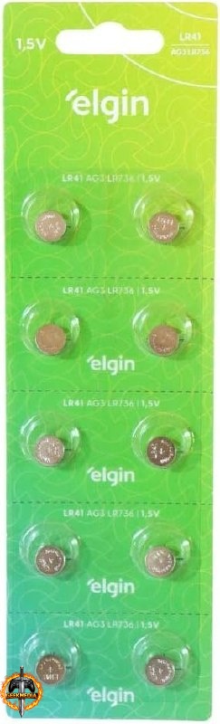 Bateria Alcalina 1,5v - 10 Unidades