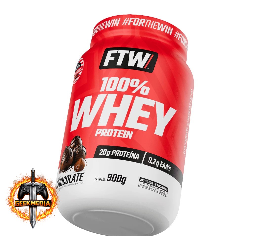 100% Whey protein Pote 900g - FTW