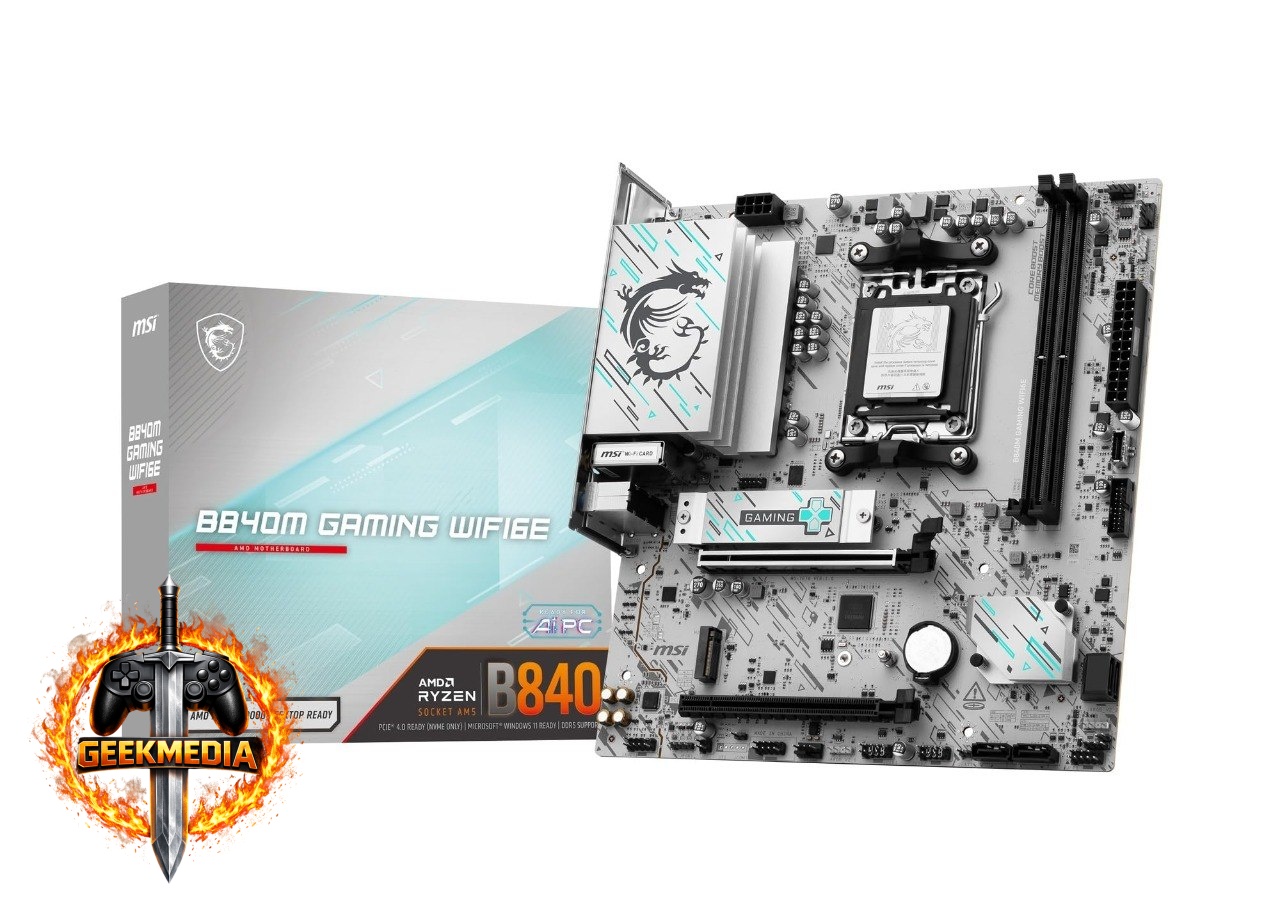 Placa Mãe MSI B840M GAMING WIFI6E