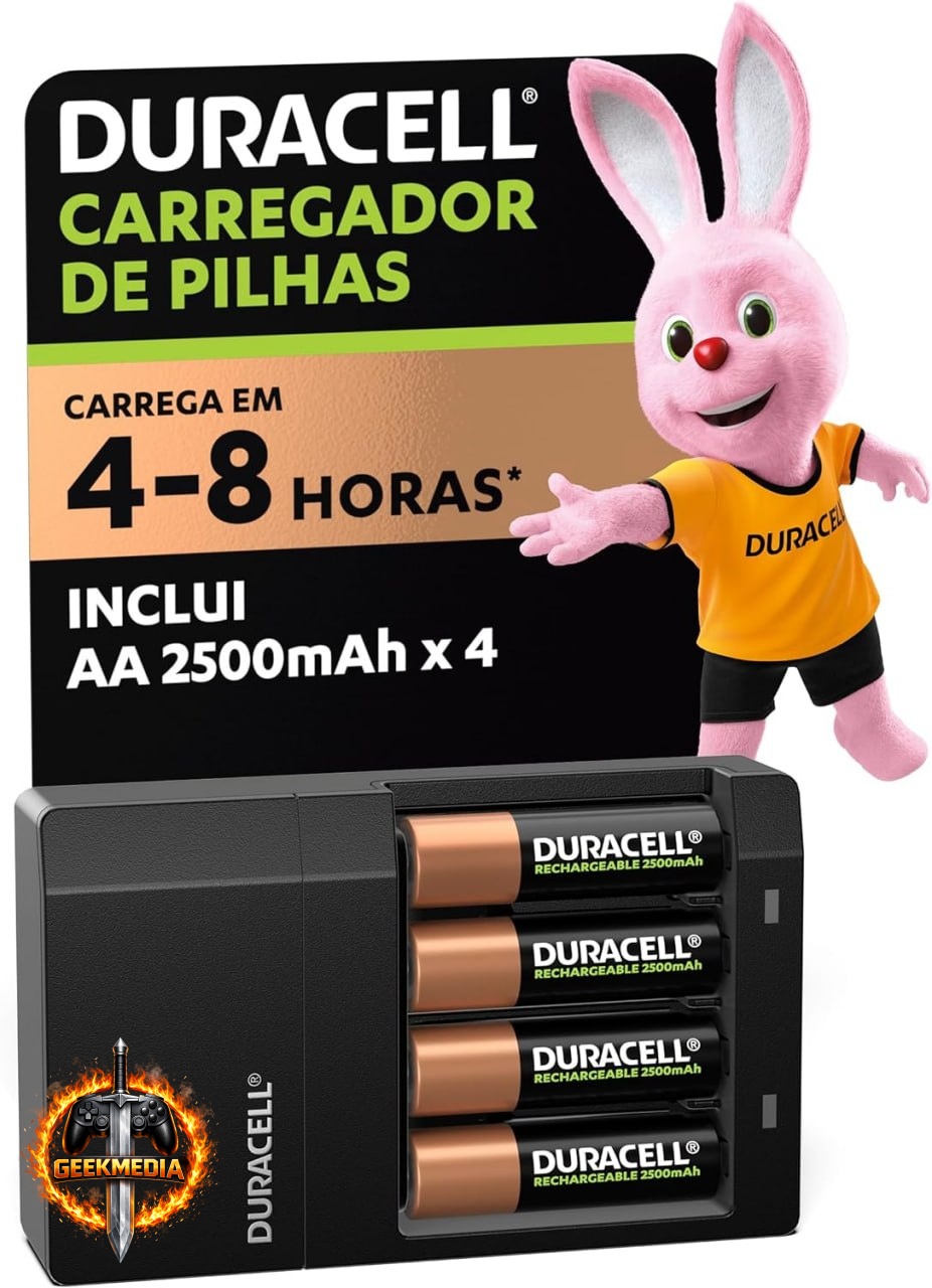 Duracell Carregador de Pilhas AA e AAA