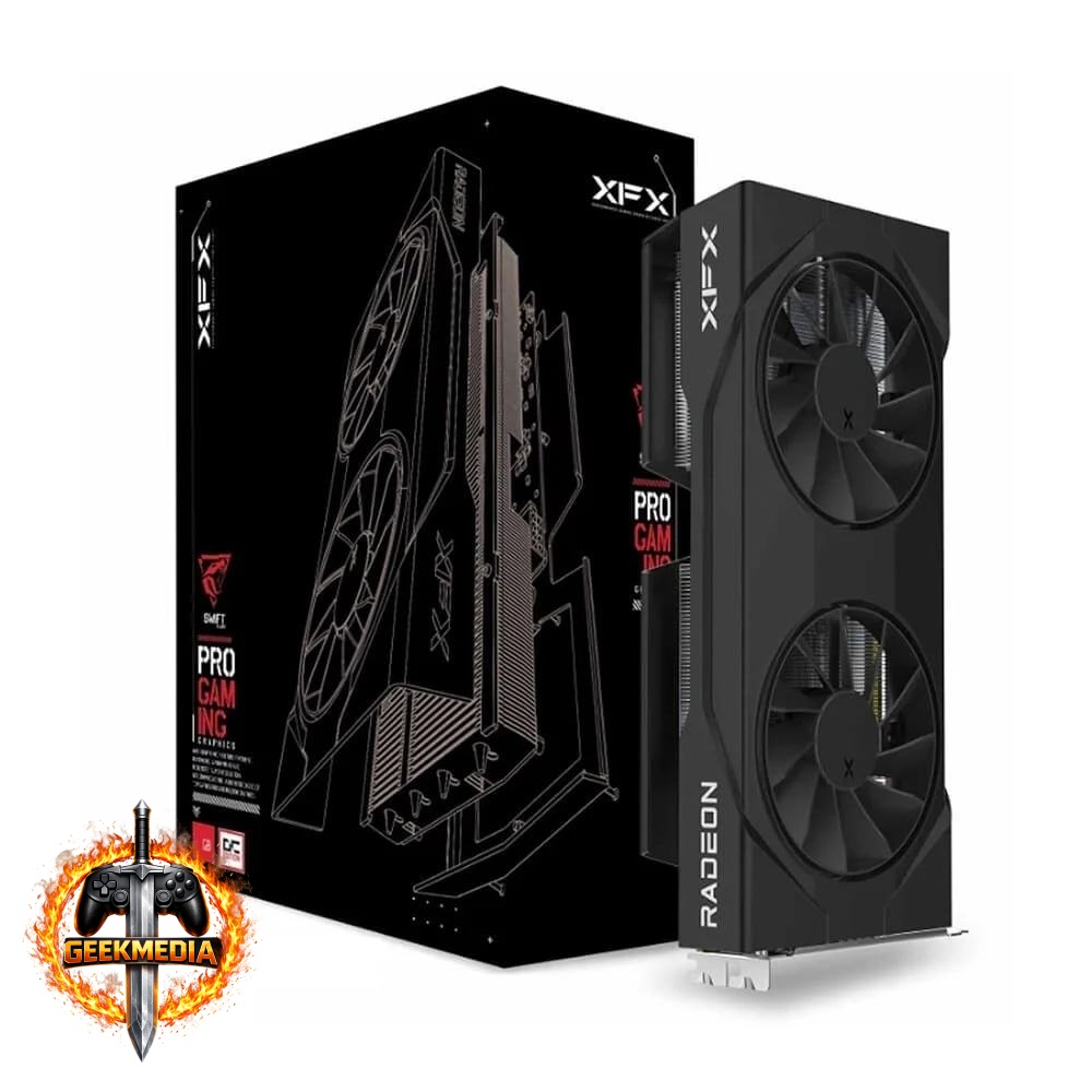 Placa de Vídeo XFX RX 9060 XT OC Gaming