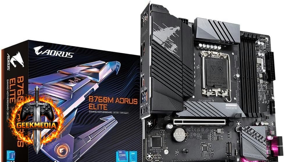Placa mãe LGA 1700 - Gigabyte B760M Aorus Elite DDR5
