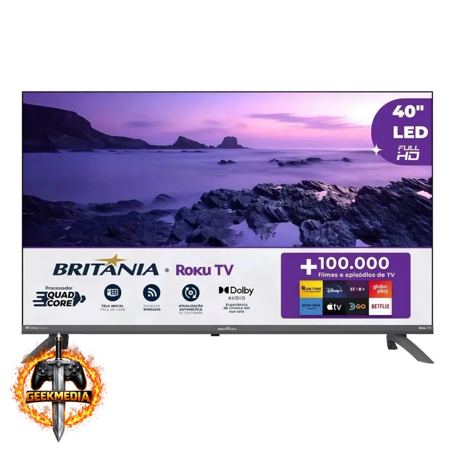 Smart TV 40" Britânia