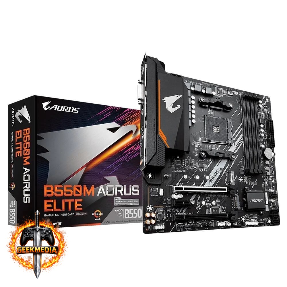 Placa-Mãe Gigabyte B550M Aorus Elite Rev. 1.3