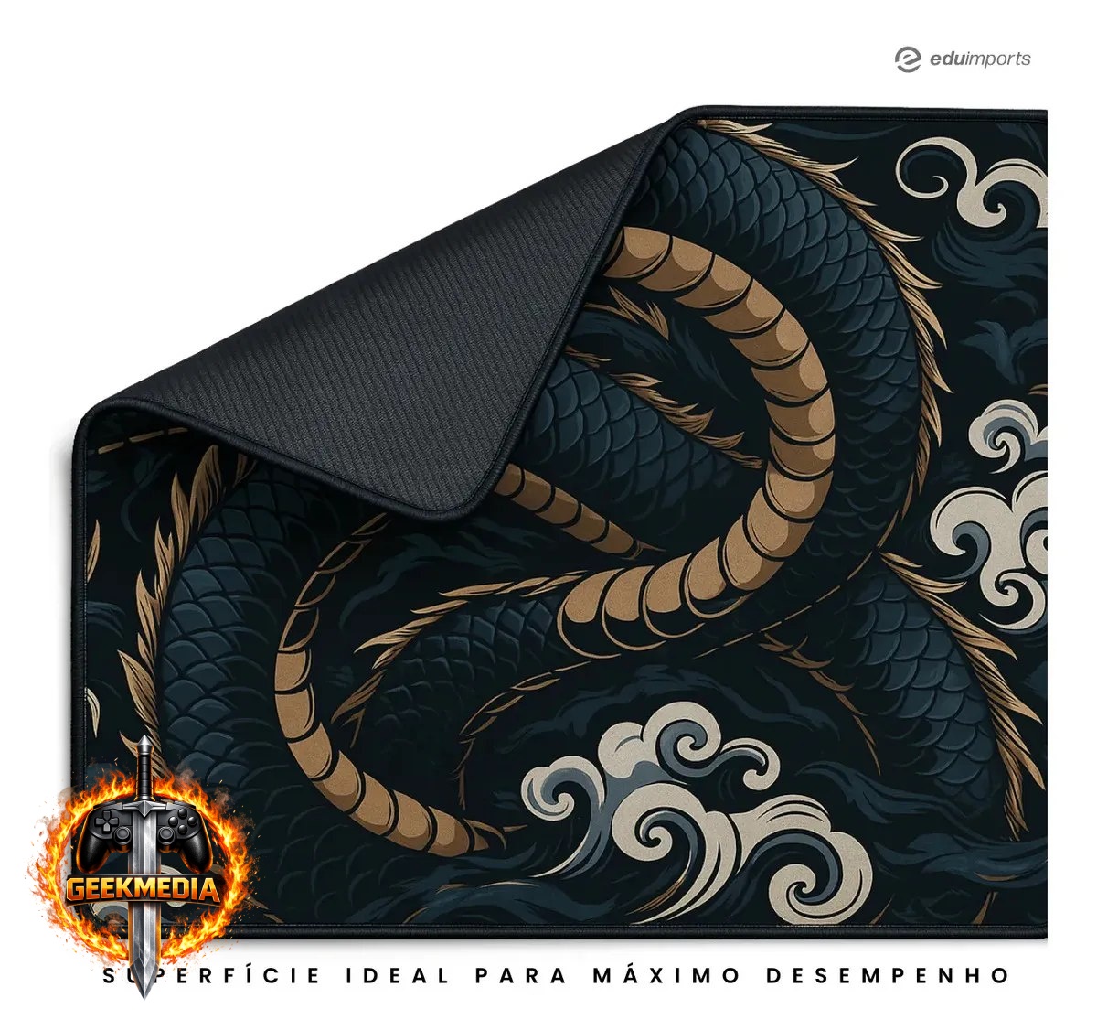 Mousepad Gamer 90x40 Extra Grande Antiderrapante