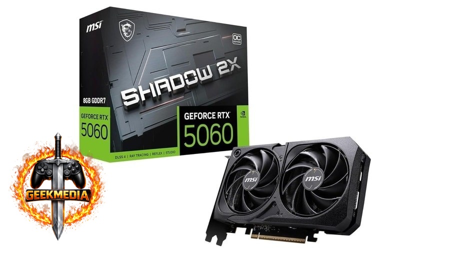 Placa de Video MSI RTX 5060 Shadow 2X OC