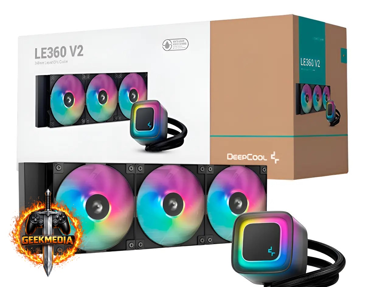 Watercooler Deepcool Le360 V2 Argb Preto 360mm