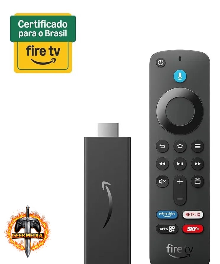 Fire TV Stick HD com Comando de Voz Alexa