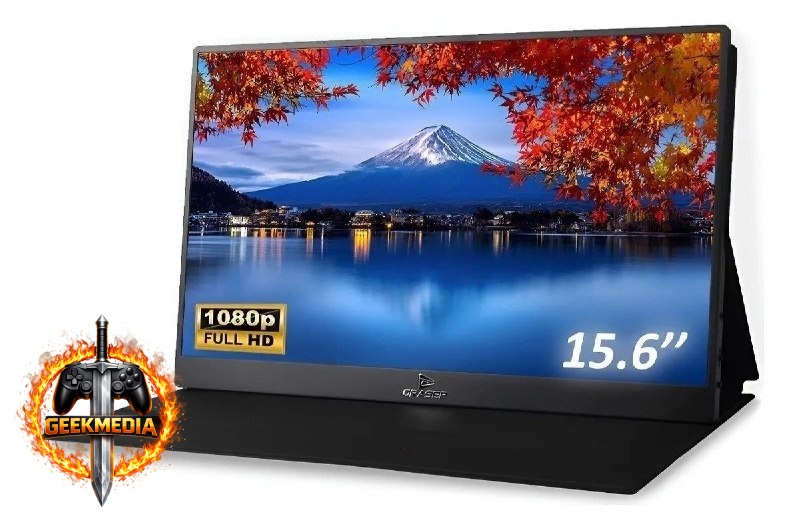 Monitor Gamer Portátil Full HD 15 Polegadas