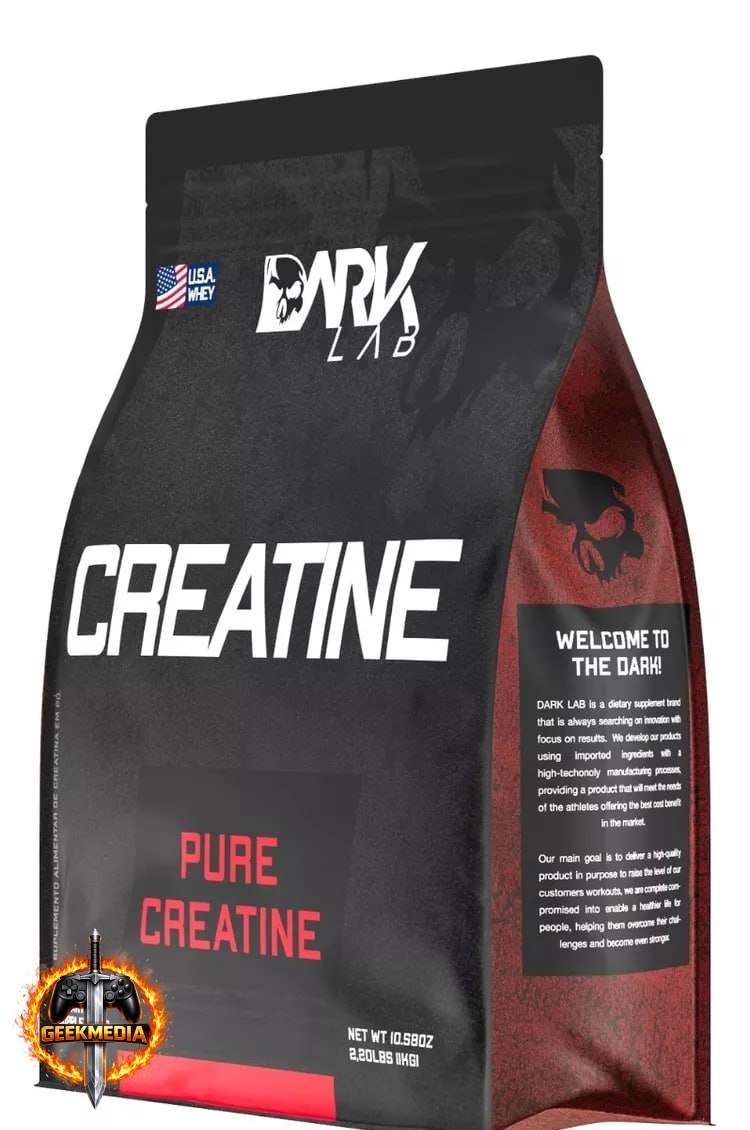 Creatina Monohidratada Pura 1kg Dark Lab